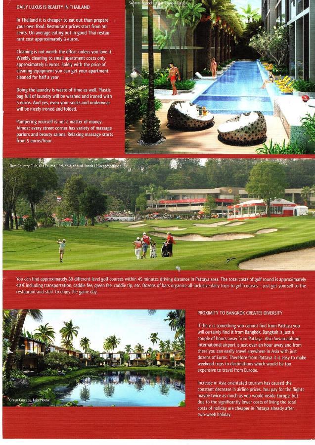 Двух-Комнатная Квартира В Кондоминимуме "Tropikal Garden" Pattaya Buitenkant foto